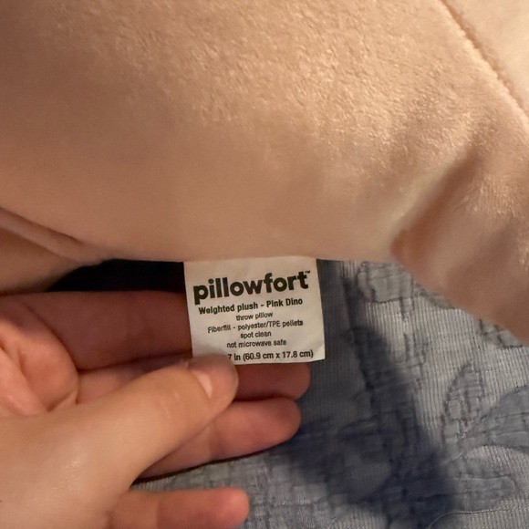 Pillow Fort Pink Dino - Picture 3 of 3
